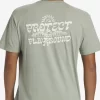 Mens Quiksilver Tees | Earthy Type T-Shirt