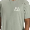 Mens Quiksilver Tees | Earthy Type T-Shirt