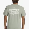 Mens Quiksilver Tees | Earthy Type T-Shirt