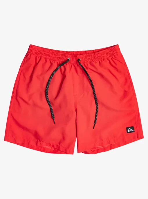 Mens Quiksilver Elastic Waist | Everyday 17" Volleys For Young Men