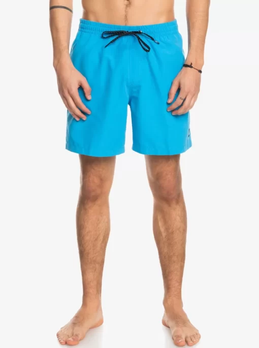 Mens Quiksilver Elastic Waist | Everyday 17" Volleys For Young Men