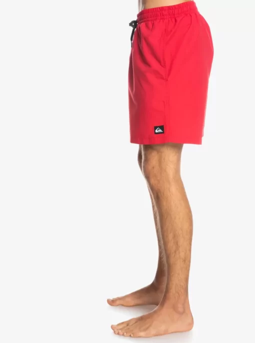 Mens Quiksilver Elastic Waist | Everyday 17" Volleys For Young Men