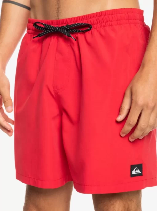 Mens Quiksilver Elastic Waist | Everyday 17" Volleys For Young Men