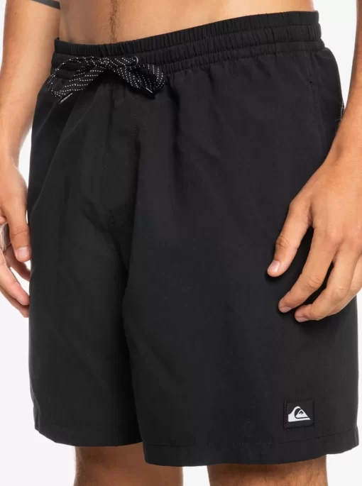 Mens Quiksilver Elastic Waist | Everyday 17" Volleys For Young Men