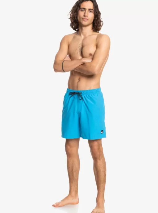 Mens Quiksilver Elastic Waist | Everyday 17" Volleys For Young Men