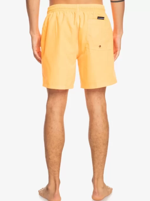 Mens Quiksilver Elastic Waist | Everyday 17" Volleys For Young Men