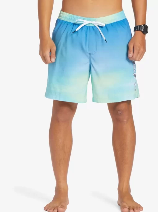 Mens Quiksilver Elastic Waist | Everyday Breeze 17" Volleys