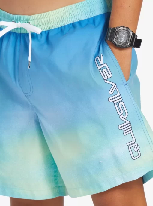 Mens Quiksilver Elastic Waist | Everyday Breeze 17" Volleys