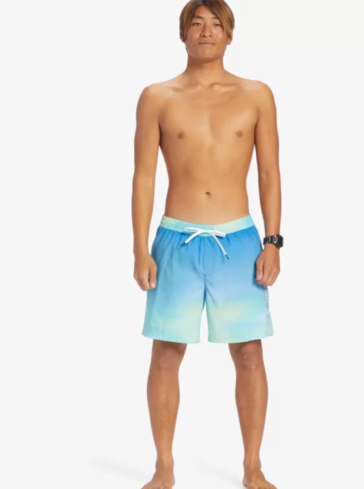 Mens Quiksilver Elastic Waist | Everyday Breeze 17" Volleys
