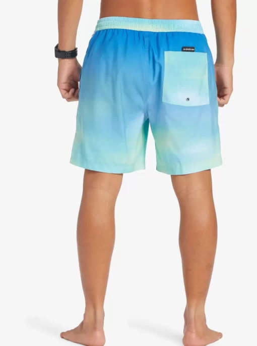 Mens Quiksilver Elastic Waist | Everyday Breeze 17" Volleys
