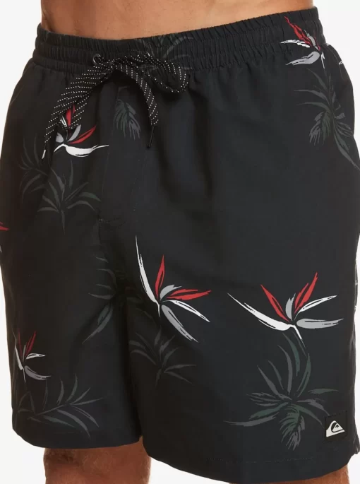 Mens Quiksilver Elastic Waist | Everyday Mix 17" Volleys