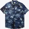 Mens Quiksilver Shirts & Polos | Fade Out Short Sleeve Shirt