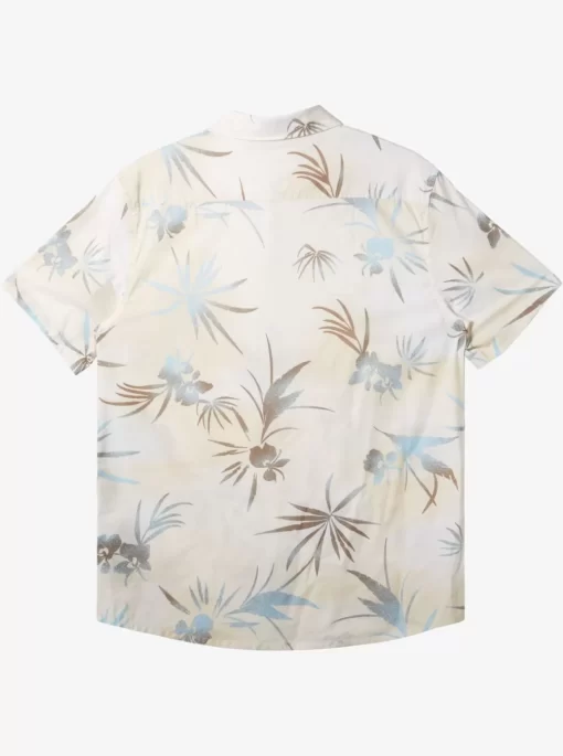 Mens Quiksilver Shirts & Polos | Fade Out Short Sleeve Shirt