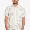 Mens Quiksilver Shirts & Polos | Fade Out Short Sleeve Shirt