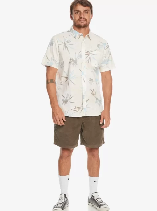 Mens Quiksilver Shirts & Polos | Fade Out Short Sleeve Shirt