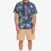 Mens Quiksilver Shirts & Polos | Fade Out Short Sleeve Shirt