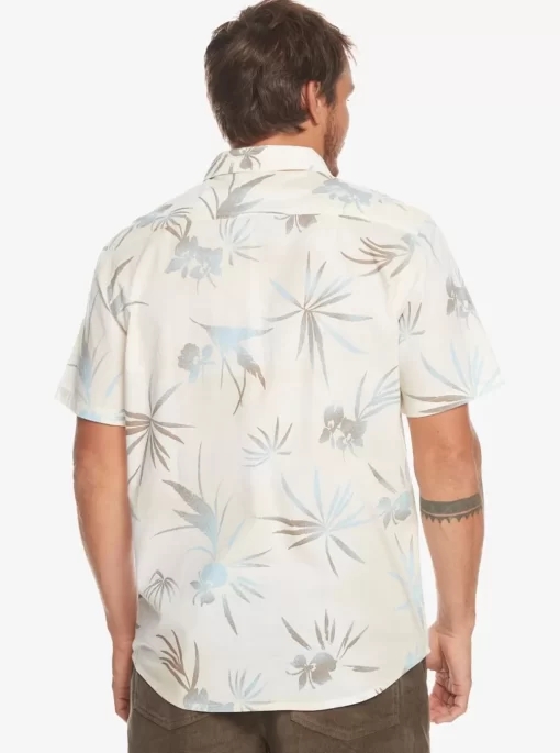 Mens Quiksilver Shirts & Polos | Fade Out Short Sleeve Shirt