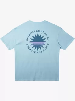 Mens Quiksilver Tees | Fading Sun T-Shirt