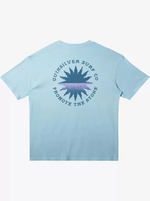 Mens Quiksilver Tees | Fading Sun T-Shirt
