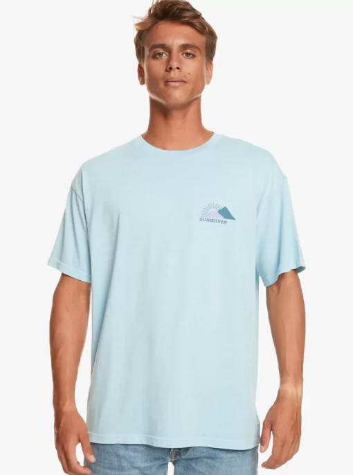 Mens Quiksilver Tees | Fading Sun T-Shirt