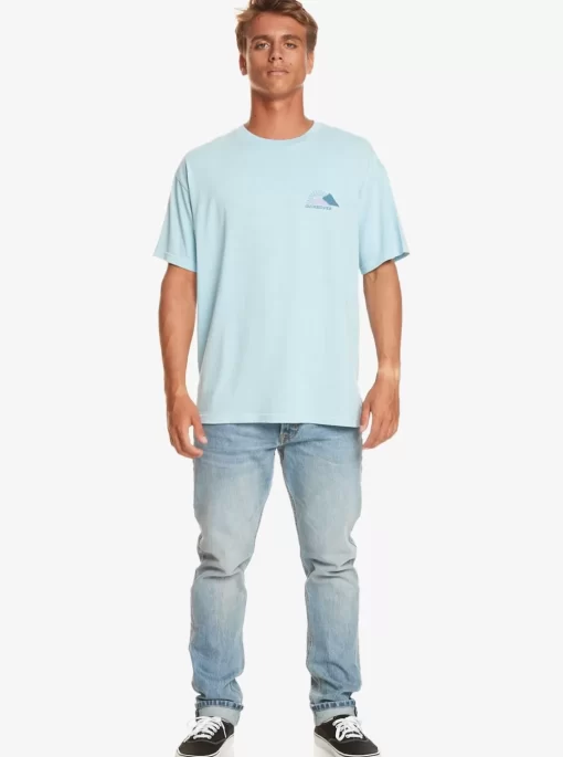 Mens Quiksilver Tees | Fading Sun T-Shirt