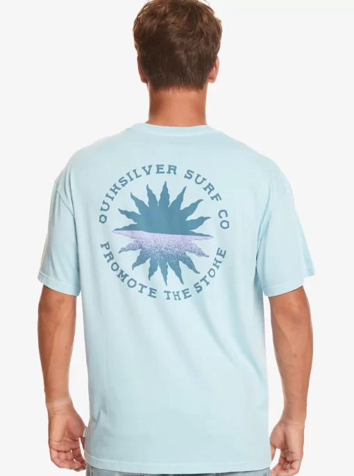 Mens Quiksilver Tees | Fading Sun T-Shirt