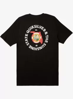 Mens Quiksilver Tees | Fl Flag Days T-Shirt
