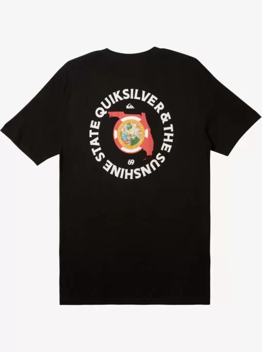 Mens Quiksilver Tees | Fl Flag Days T-Shirt