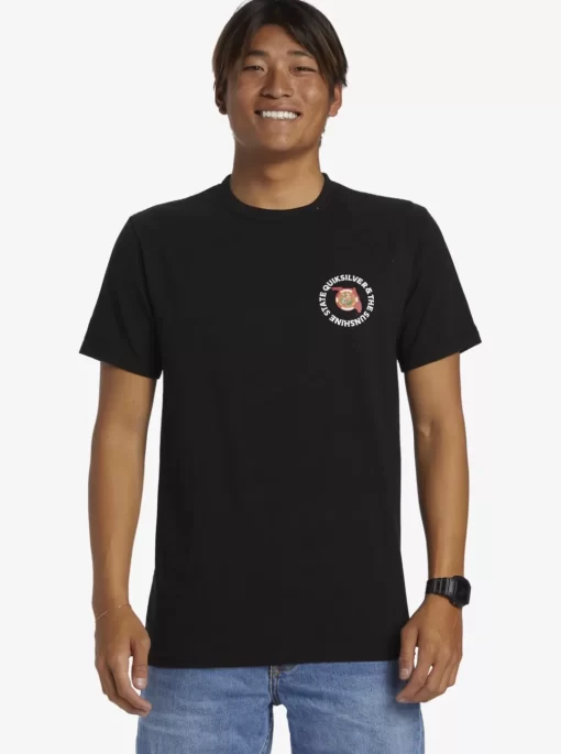 Mens Quiksilver Tees | Fl Flag Days T-Shirt