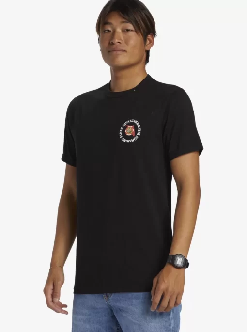 Mens Quiksilver Tees | Fl Flag Days T-Shirt