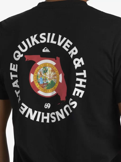 Mens Quiksilver Tees | Fl Flag Days T-Shirt
