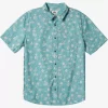 Mens Quiksilver Shirts & Polos | Future Hippie Short Sleeve Woven Shirt