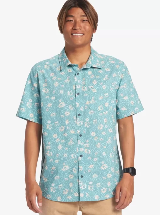 Mens Quiksilver Shirts & Polos | Future Hippie Short Sleeve Woven Shirt