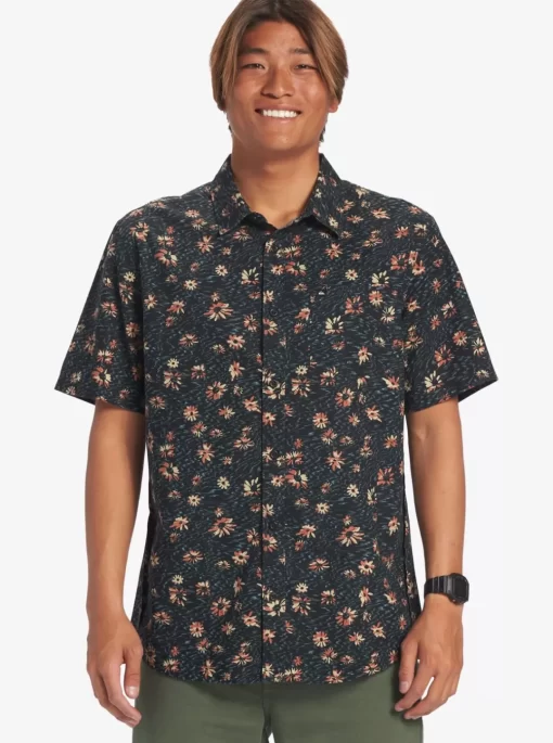 Mens Quiksilver Shirts & Polos | Future Hippie Short Sleeve Woven Shirt