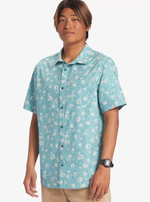 Mens Quiksilver Shirts & Polos | Future Hippie Short Sleeve Woven Shirt