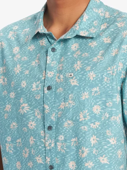 Mens Quiksilver Shirts & Polos | Future Hippie Short Sleeve Woven Shirt