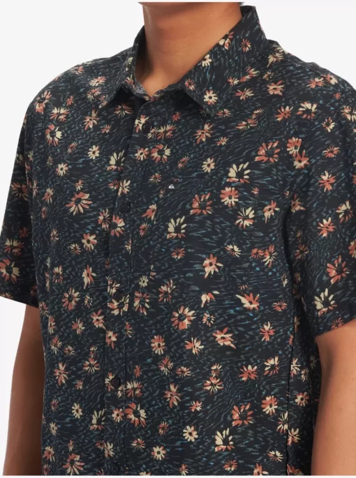 Mens Quiksilver Shirts & Polos | Future Hippie Short Sleeve Woven Shirt