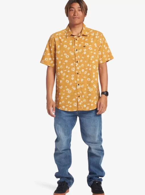 Mens Quiksilver Shirts & Polos | Future Hippie Short Sleeve Woven Shirt