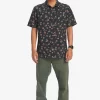 Mens Quiksilver Shirts & Polos | Future Hippie Short Sleeve Woven Shirt