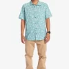 Mens Quiksilver Shirts & Polos | Future Hippie Short Sleeve Woven Shirt