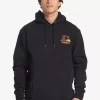 Mens Quiksilver Shirts & Polos | Generator Pullover Fleece Crew Neck Sweatshirt