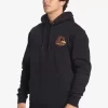 Mens Quiksilver Shirts & Polos | Generator Pullover Fleece Crew Neck Sweatshirt