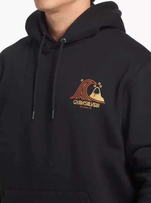 Mens Quiksilver Shirts & Polos | Generator Pullover Fleece Crew Neck Sweatshirt