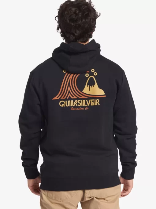 Mens Quiksilver Shirts & Polos | Generator Pullover Fleece Crew Neck Sweatshirt