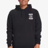 Mens Quiksilver Shirts & Polos | Global Force Fleece Crew Neck Sweatshirt