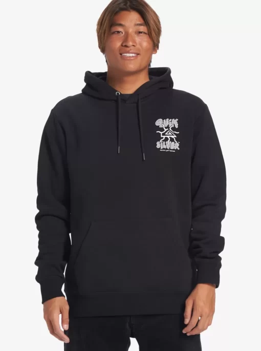 Mens Quiksilver Shirts & Polos | Global Force Fleece Crew Neck Sweatshirt
