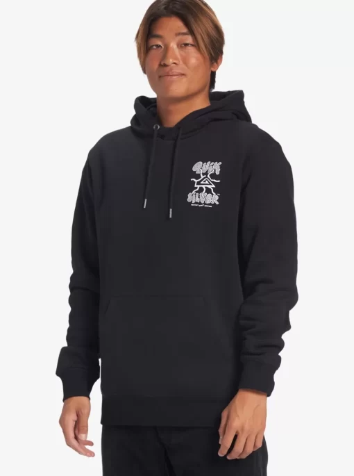 Mens Quiksilver Shirts & Polos | Global Force Fleece Crew Neck Sweatshirt