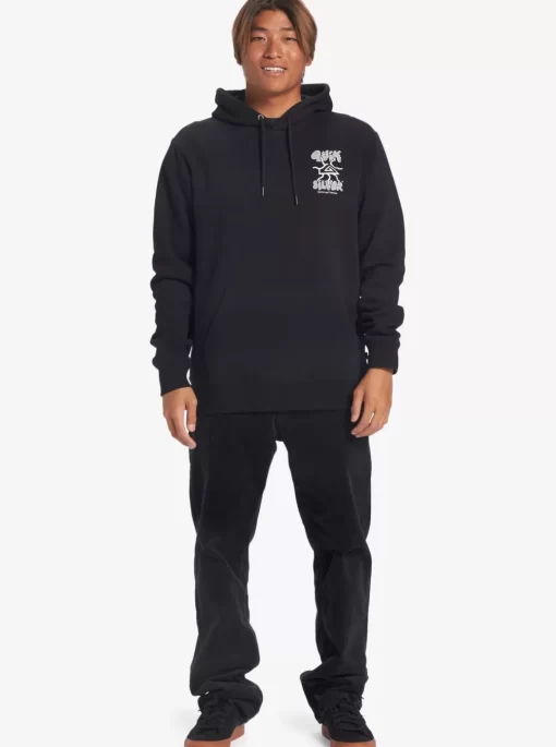 Mens Quiksilver Shirts & Polos | Global Force Fleece Crew Neck Sweatshirt