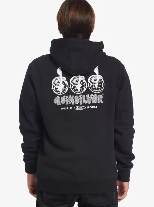 Mens Quiksilver Shirts & Polos | Global Force Fleece Crew Neck Sweatshirt