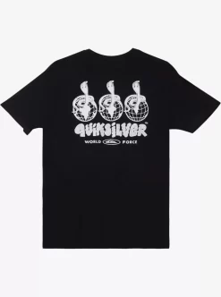 Mens Quiksilver Tees | Global Force Mtz T-Shirt